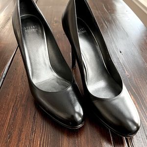 Black 10M Stuart Weitzman Leather pumps